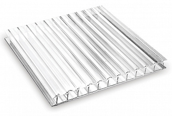 Сотовый поликарбонат 4мм (0,40кг/м2) (2,1мх6м) Пластилюкс Для теплиц