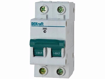 Автомат 2П 25А х-ка C ВА-101 4,5кА DEKraft Schneider Electric Автомат 2П 25А х-ка C ВА-101 4,5кА DEKraft Schneider Electric