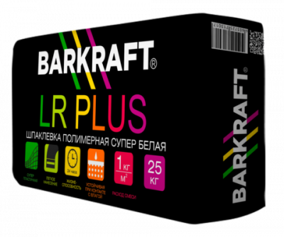 BARKRAFT Шпаклевка "ПОЛИМЕРНАЯ" (25кг) 54шт./пал