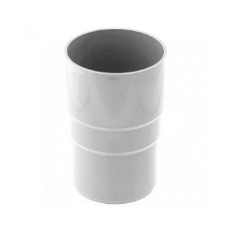 ТН ПВХ белая Муфта трубы 