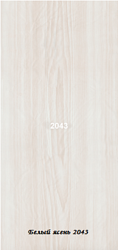 STELLA Панель ПВХ Белый ясень 2043 (5мм) 