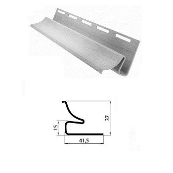 Grand Line Молдинг 3,0м коричневый