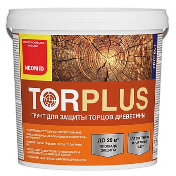 Неомид TOR plus Грунт для защиты торцов древесины (2,5 кг)