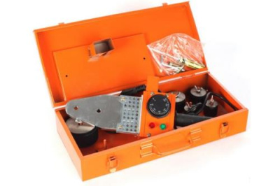  PATRIOT Аппарат для сварки пластиковых труб PW 150 875W, 6 насадок, стойка, отвертка, кейс металл.