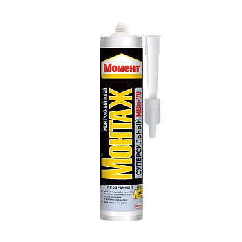 ХЕНКЕЛЬ Момент Монтаж Суперсильный прозрачный МР-70 (185г)