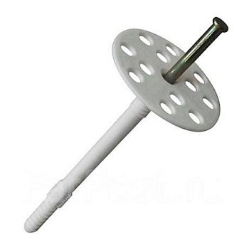 Дюбель-гвоздь для изоляции 10*220мм (Металлический гвоздь)