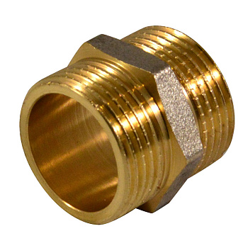Ниппель  1/2", латунь (150/900)
