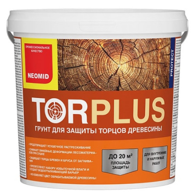 Неомид TOR plus Грунт для защиты торцов древесины (2,5 кг)
