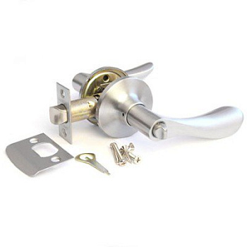 Ручка Защелка фалевая 103 ПОЛИР ХРОМ (пустыш-завертка)/LS Ручка Защелка фалевая 103 ПОЛИР ХРОМ (пустыш-завертка)/LS