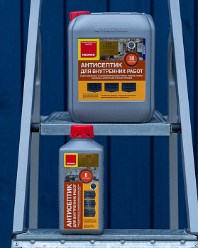 Неомид 400 (1 л) - деревозащитный состав для внутренних работ