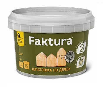 Шпатлевка по дереву бук 0,4кг FAKTURA