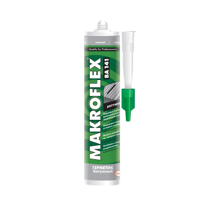 МАКРОФЛЕКС - Герметик битумный BA141 (0,3л)
