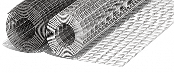 Сетка СВАРНАЯ 50*50мм (1,0*25м) ОЦИНКОВАННАЯ