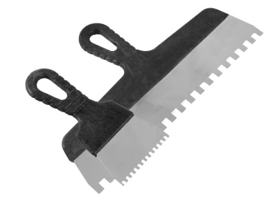 Шпатель фасадный зубчатый 150мм 12-7-150