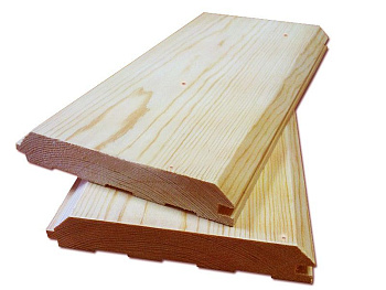 Имитация бруса АB 16*135*3,0 (1уп - 6шт - 2,43м2) Имитация бруса АB 16*135*3,0 (1уп - 6шт - 2,43м2)