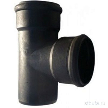 ЧЕРНАЯ Тройник 110*110*90