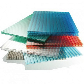 Цветной поликарбонат 4мм (0,50кг/м2) 6000х2100мм (05 бирюза)