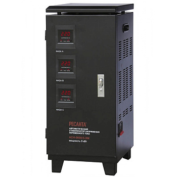 РЕСАНТА Стабилизатор трехфазный АСН- 9000/3