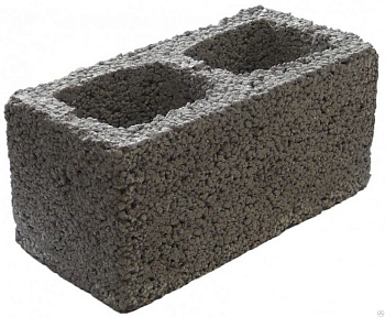 Блок Керамзитобетонный  (200х200х400) 72шт/1поддон (1,35т)