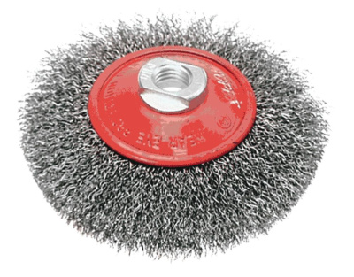 Щетка-крацовка "Тарелка" для УШМ 125мм Гайка М14 45-2-312