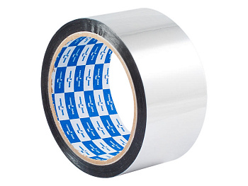 Лента клеящая металлизированная 50мм*10м 49-7-610