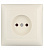 Розетка Паурмен Классика 1СП с з/к бел 16А 250В