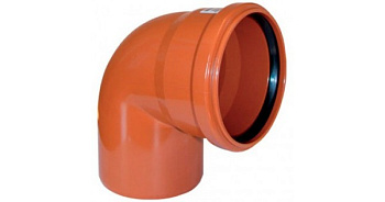 РЫЖАЯ Отвод 110*90 (40шт/уп)